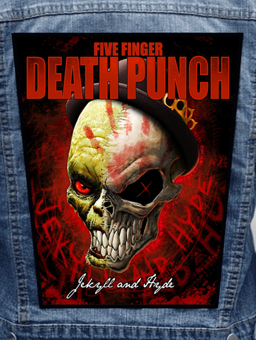 Five Finger Death Punch - Jekyll And Hyde Metalworks Back Patch