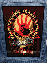 Five Finger Death Punch - The Bleeding Metalworks Back Patch