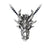 'Ancalagon' Dragon Skull Pendant & Neckchain