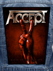 Accept - Blood Of The Nations Metalworks Back Patch