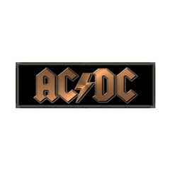 AC/DC - AC/DC Gold Metalworks Strip Patch