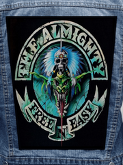 The Almighty - Free N' Easy Metalworks Back Patch