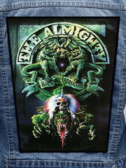 The Almighty - Soul Destruction Metalworks Back Patch