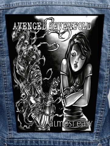 Avenged Sevenfold - Almost Easy Metalworks Back Patch