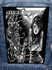 Avenged Sevenfold - Almost Easy Metalworks Back Patch