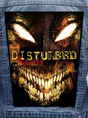 Disturbed - Smiley Metalworks Back Patch