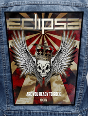 Eclipse - Are You Ready To Rock Metalworks Back Patch