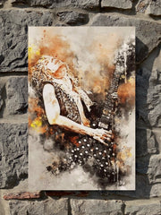 Randy Rhoads 'Crazy Train' Axeman Artwork