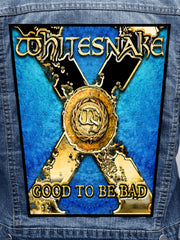 Whitesnake - Good To Be Bad Metalworks Back Patch