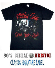 Motley Crue - Girls Girls Girls T Shirt