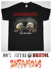 The Exploited - Fuck The System T Shirt