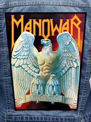 Manowar - Battle Hymns Metalworks Back Patch