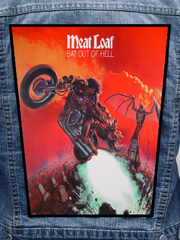 Meatloaf - Bat Out Of Hell Metalworks Back Patch