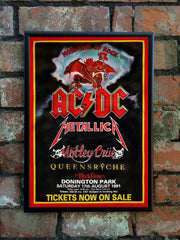 Monsters Of Rock '1991' UK Festival Poster
