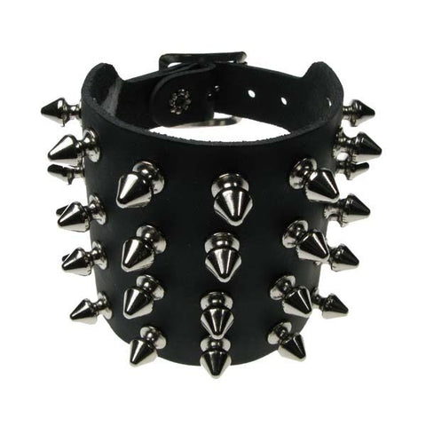 80's Metal - 4 Row Short Spike Arm Gauntlet