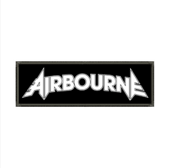 Airbourne - Airbourne White Metalworks Strip Patch