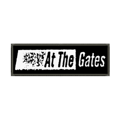 At The Gates - At The Gates White Metalworks Strip Patch