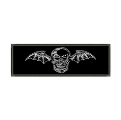 Avenged Sevenfold - Avenged Sevenfold White Bat Metalworks Strip Patch