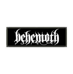 Behemoth - Behemoth White Metalworks Strip Patch