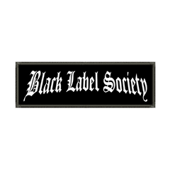 Black Label Society - Black Label Society White Metalworks Strip Patch
