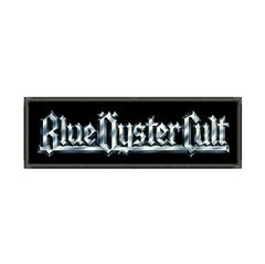 Blue Oyster Cult - Blue Oyster Cult Silver Metalworks Strip Patch