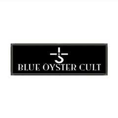 Blue Oyster Cult - Blue Oyster Cult White Metalworks Strip Patch