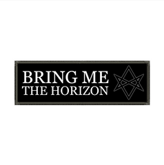 Bring Me The Horizon - BMTH White 2 Metalworks Strip Patch