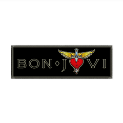Bon Jovi - Bleeding Heart Metalworks Strip Patch