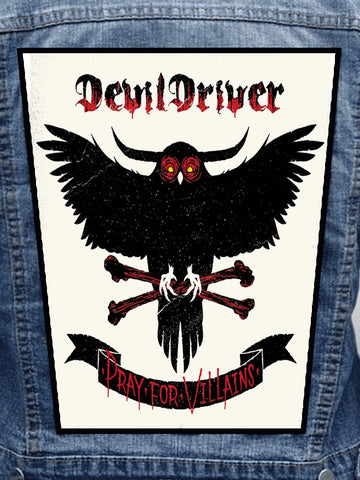 DevilDriver - Pray For Villains Metalworks Back Patch