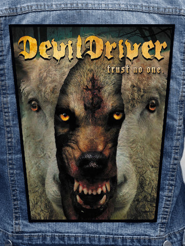 DevilDriver - Trust No One Metalworks Back Patch