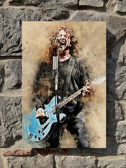 Dave Grohl 'The Pretender' Axeman Artwork
