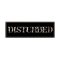 Disturbed - Disturbed Metalworks Strip Patch