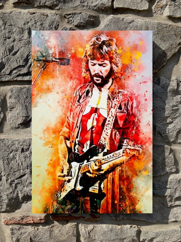 Eric Clapton 'Layla' Axeman Artwork