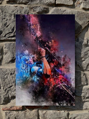 KK Downing 'Breaking The Law' Axeman Artwork