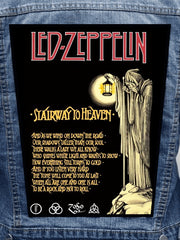 Led Zeppelin  - Stairway To Heaven Metalworks Back Patch