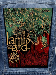 Lamb Of God - Ashes Of The Wake Metalworks Back Patch