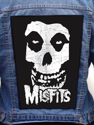 Misfits  - Skull Metalworks Back Patch