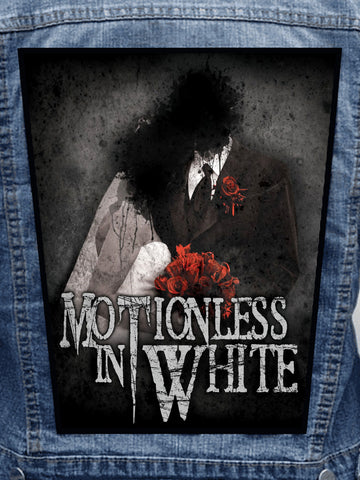 Motionless In White - When Love Met Destruction Metalworks Back Patch