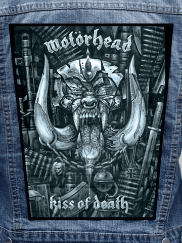 Motorhead  - Kiss Of Death Metalworks Back Patch