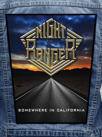 Night Ranger - Somewhere In California Metalworks Back Patch