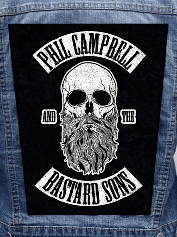 Phil Campbell And The Bastard Sons Metalworks Back Patch