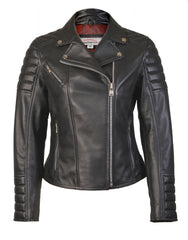 80's Metal 'Rogue' Rock Chick Leather Jacket