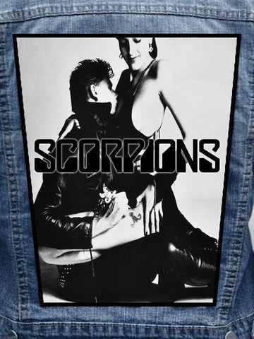 Scorpions - Love At First Sting Metalworks Back Patch