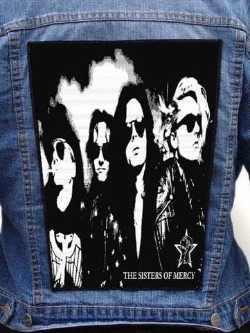 Sisters Of Mercy - Sisters 1 Metalworks Back Patch