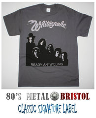 Whitesnake - Ready An' Willing T Shirt