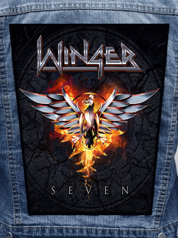 Winger - Seven Metalworks Back Patch