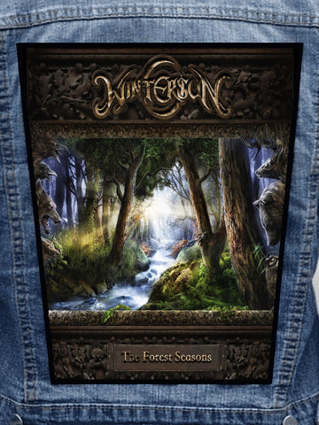 Wintersun -  The Forest Seasons Metalworks Back Patch