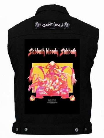 80's Metal 'Black Sabbath & Motorhead' Battlejacket