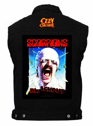80's Metal 'Scorpions & Ozzy' Battlejacket