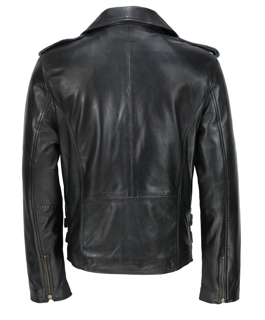80's Metal Black Diamond 'Classic' Leather Jacket | 80's Metal New Rock ...